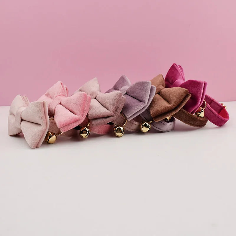 Collier | Noeud Papillon | 6 Teintes Roses