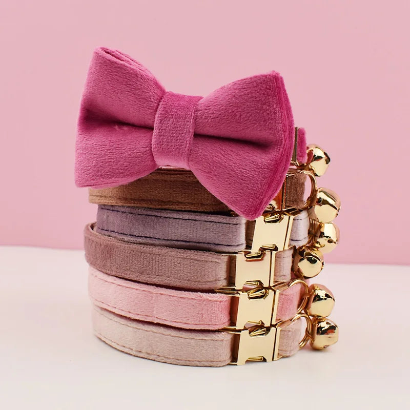 Collier | Noeud Papillon | 6 Teintes Roses