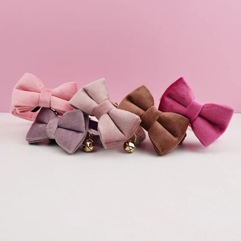 Collier | Noeud Papillon | 6 Teintes Roses
