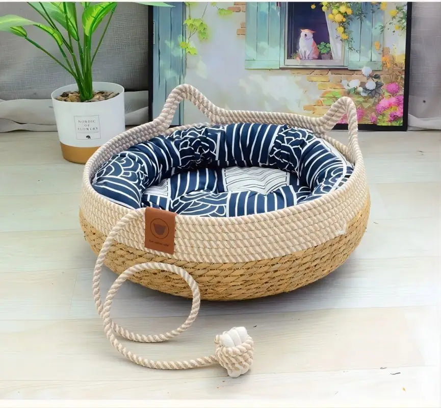 Panier | Osier Visuel Chat | Cozy Bed