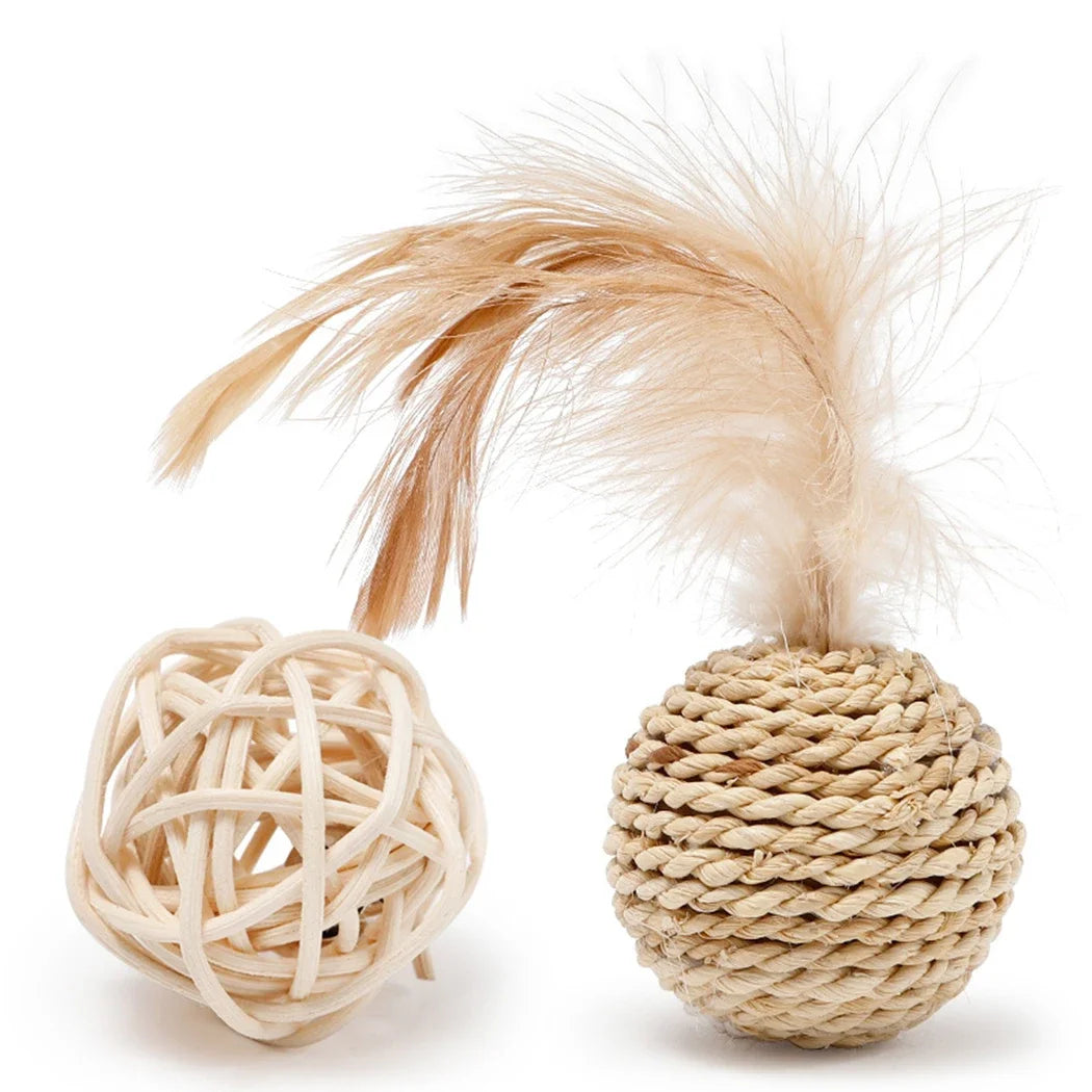 Jouet | Balle x2 | Rottin et Plume